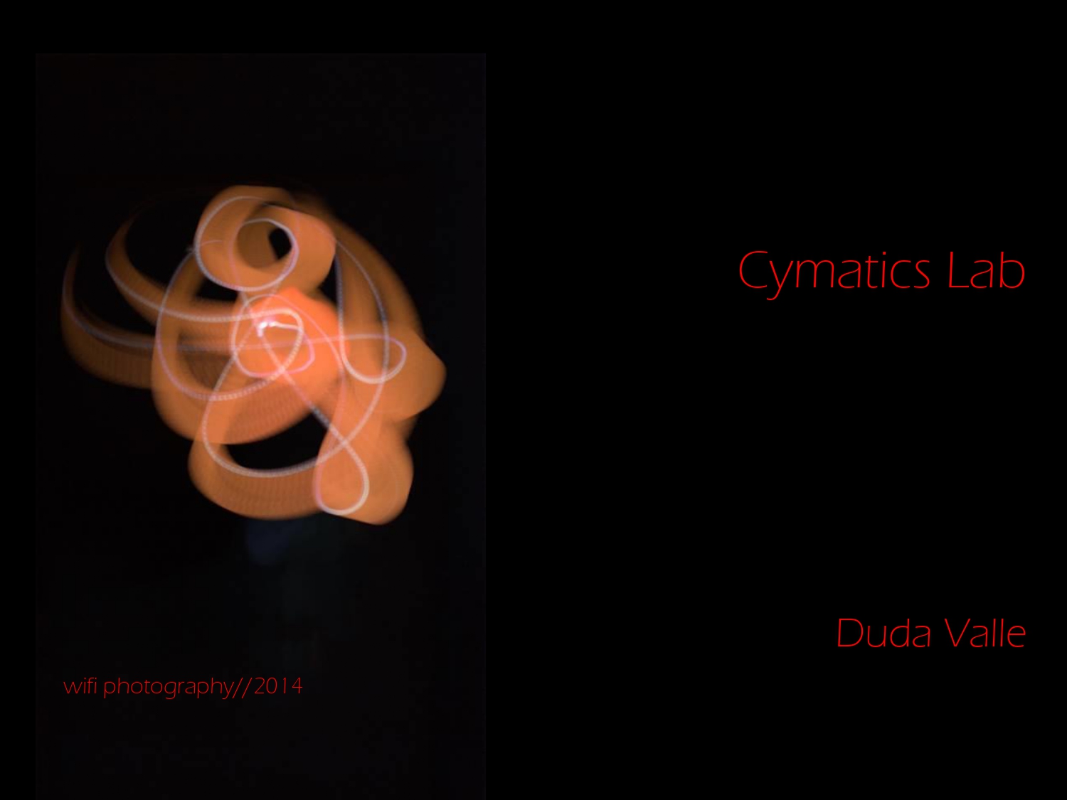 Sessões Lab Cymatics